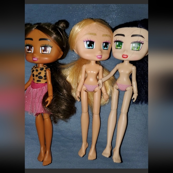 :* 13 used Boxy Girls Doll Lot of nude in good condition read description boxie - Picture 13 of 16